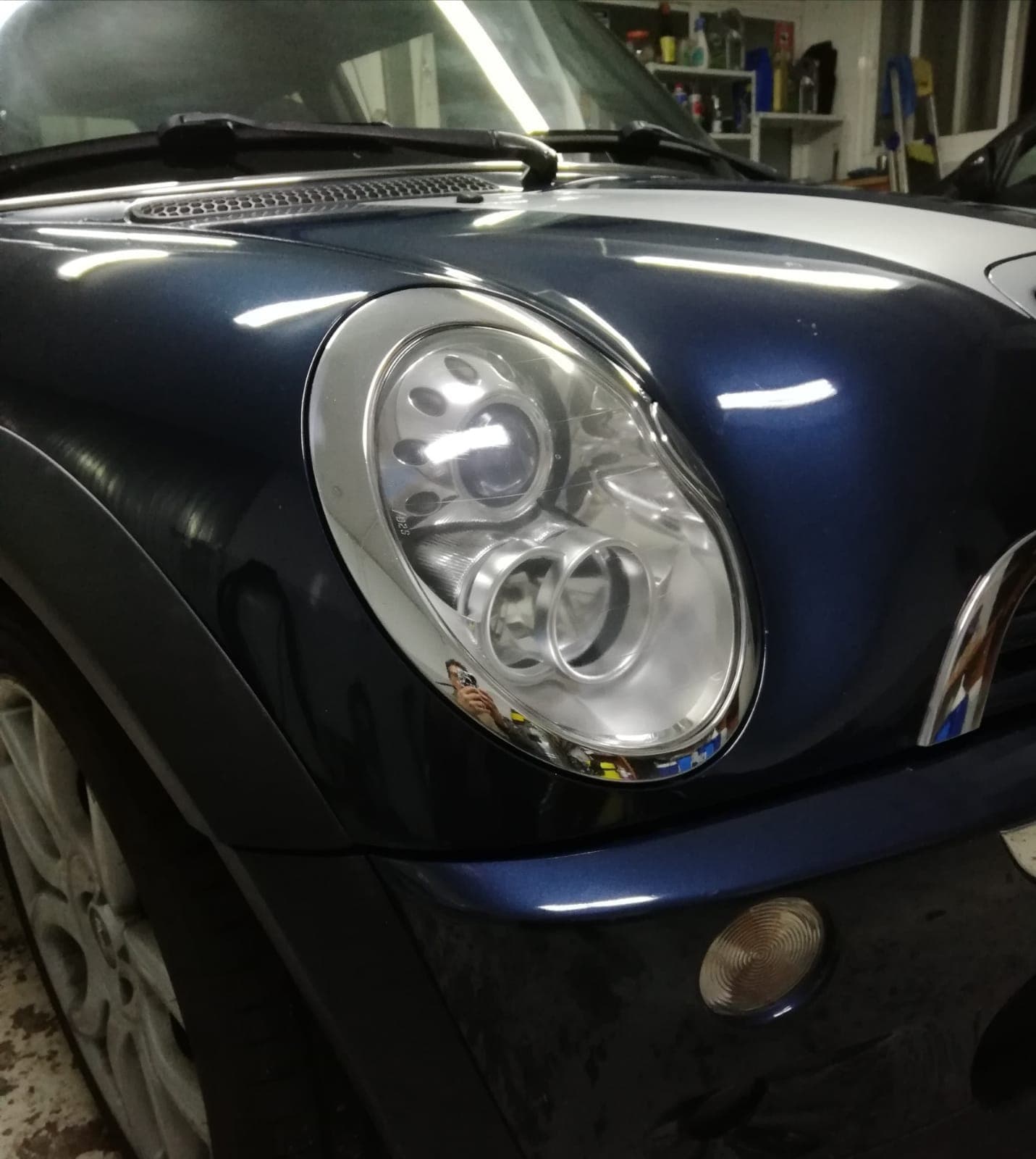 Pulido de faros en Vigo - Después